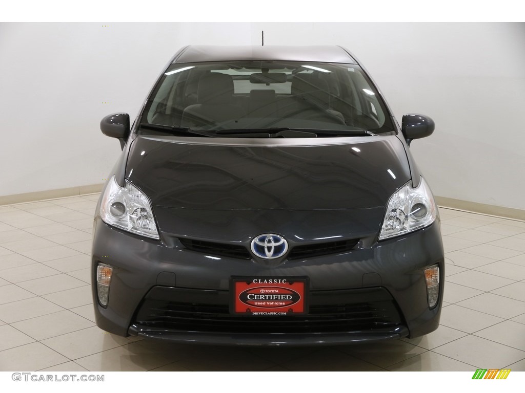 2015 Prius Two Hybrid - Winter Gray Metallic / Dark Gray photo #2