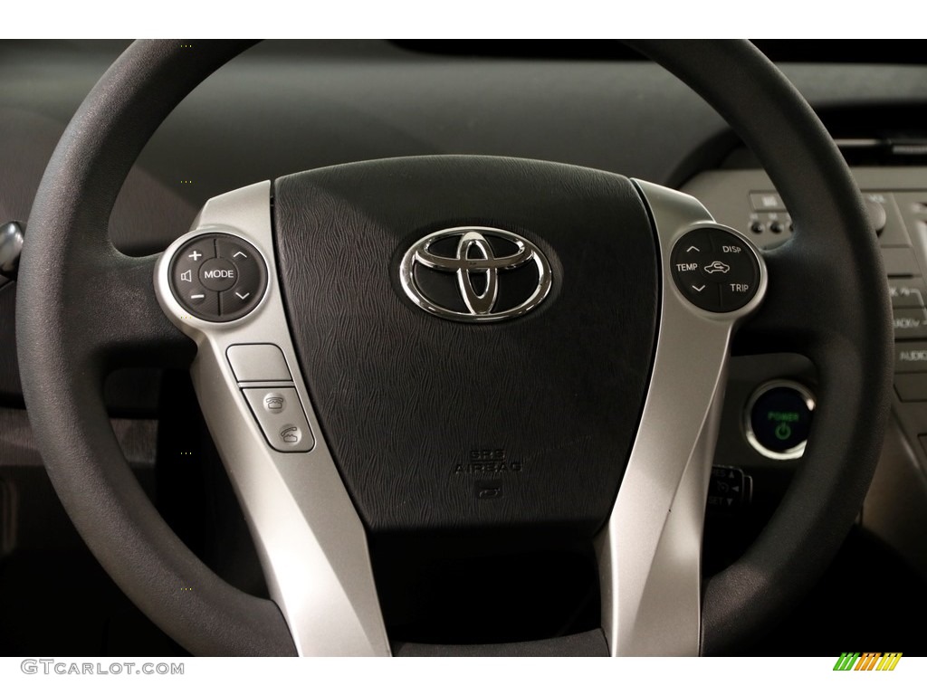 2015 Prius Two Hybrid - Winter Gray Metallic / Dark Gray photo #6