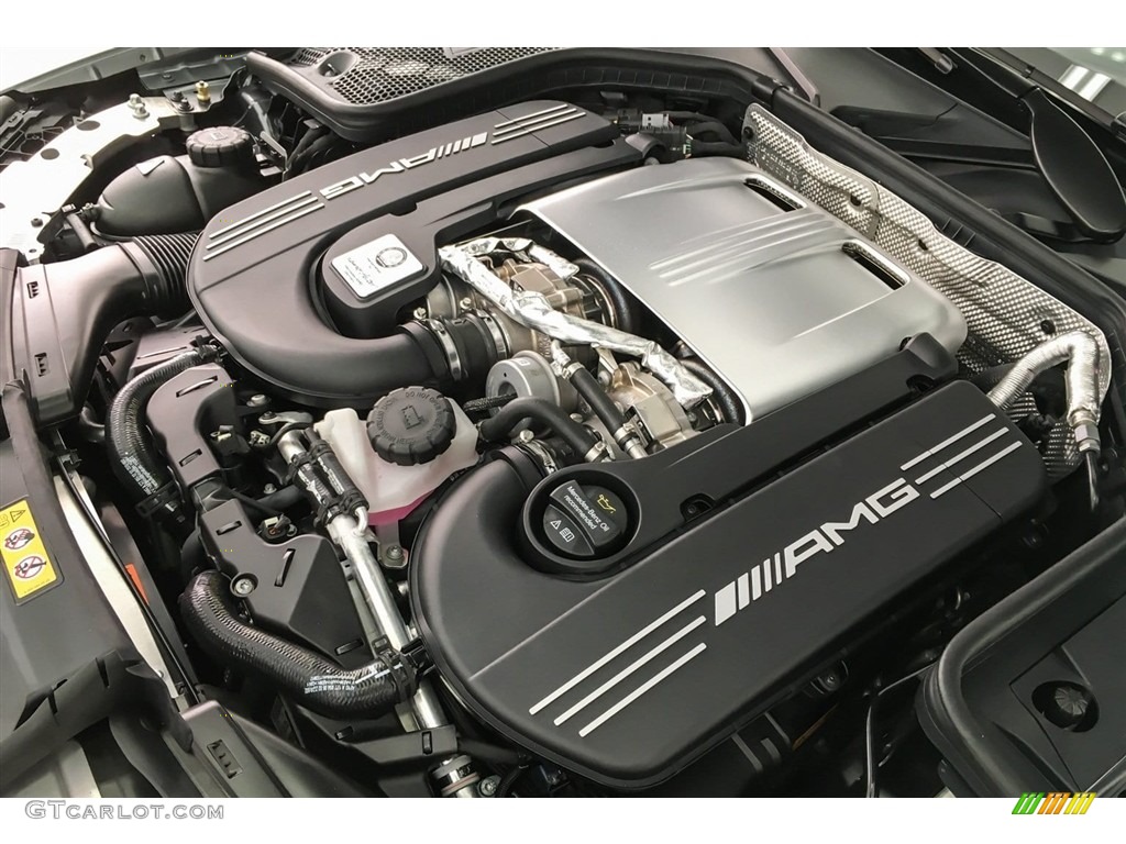 2018 Mercedes-Benz C 63 S AMG Coupe 4.0 Liter AMG biturbo DOHC 32-Valve VVT V8 Engine Photo #126441337