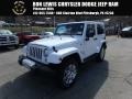 2018 Bright White Jeep Wrangler Sahara 4x4  photo #1