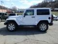 2018 Bright White Jeep Wrangler Sahara 4x4  photo #2