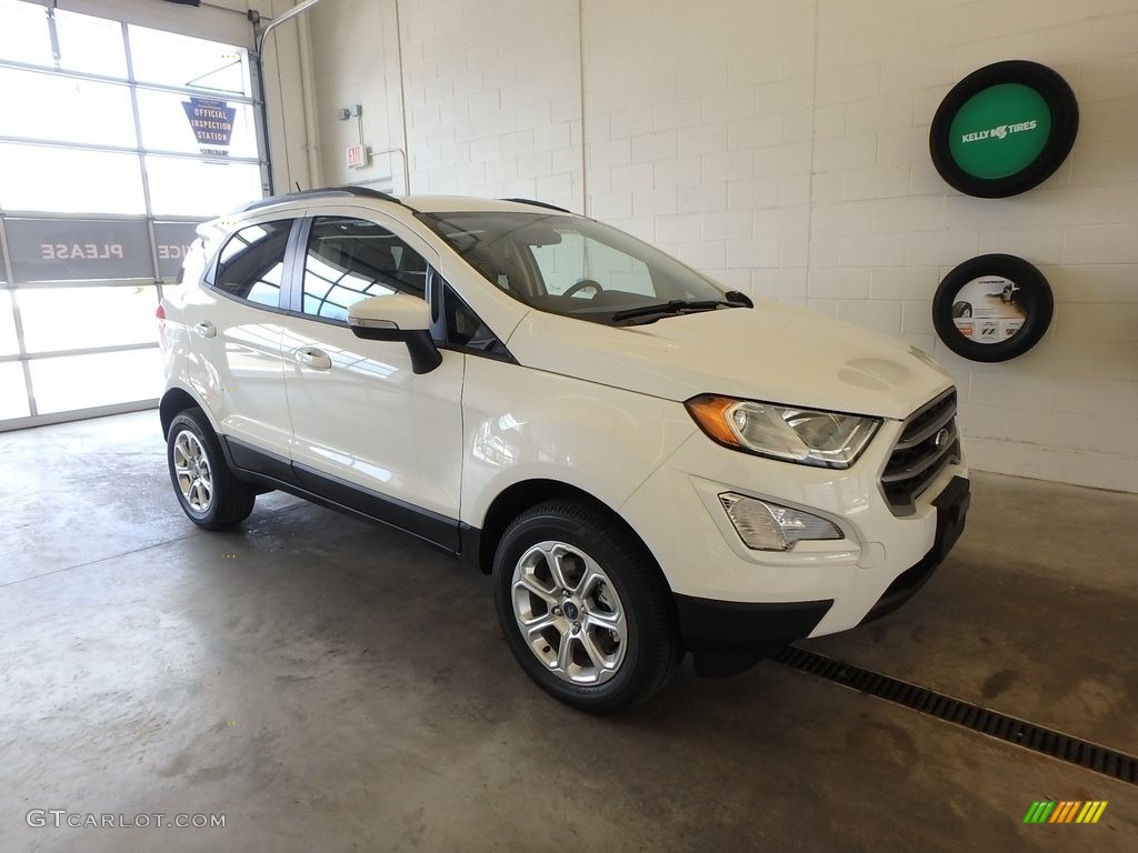 2018 EcoSport SE 4WD - Diamond White / Ebony Black photo #1