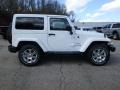 2018 Bright White Jeep Wrangler Sahara 4x4  photo #6