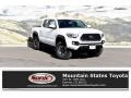 2018 Super White Toyota Tacoma TRD Off Road Double Cab 4x4  photo #1