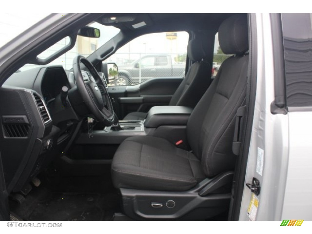 2016 F150 XLT SuperCab - Ingot Silver / Medium Earth Gray photo #15
