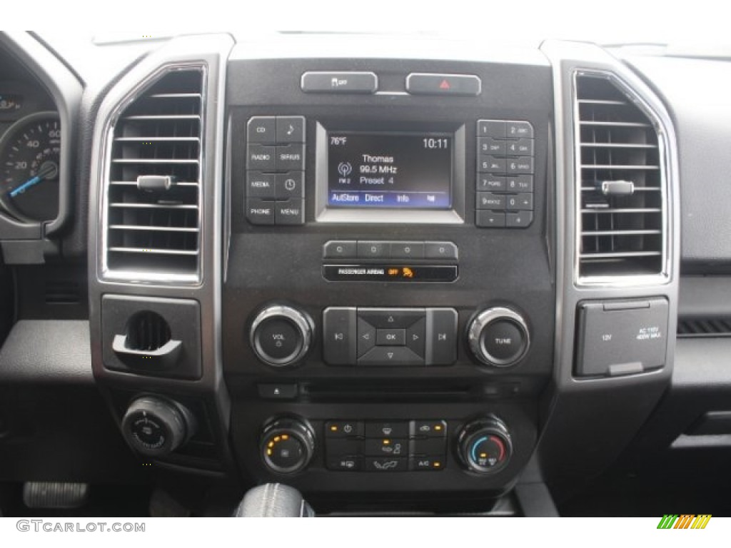 2016 F150 XLT SuperCab - Ingot Silver / Medium Earth Gray photo #18