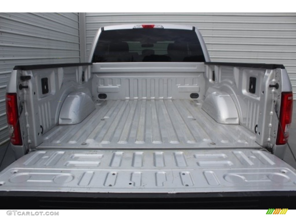 2016 F150 XLT SuperCab - Ingot Silver / Medium Earth Gray photo #24
