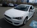 2013 Wicked White Metallic Mitsubishi Lancer ES  photo #10