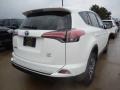 2018 Super White Toyota RAV4 LE  photo #2