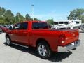 2018 Flame Red Ram 1500 Big Horn Crew Cab 4x4  photo #3