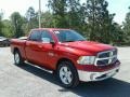 2018 Flame Red Ram 1500 Big Horn Crew Cab 4x4  photo #7