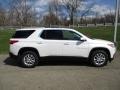 2018 Summit White Chevrolet Traverse LT AWD  photo #2