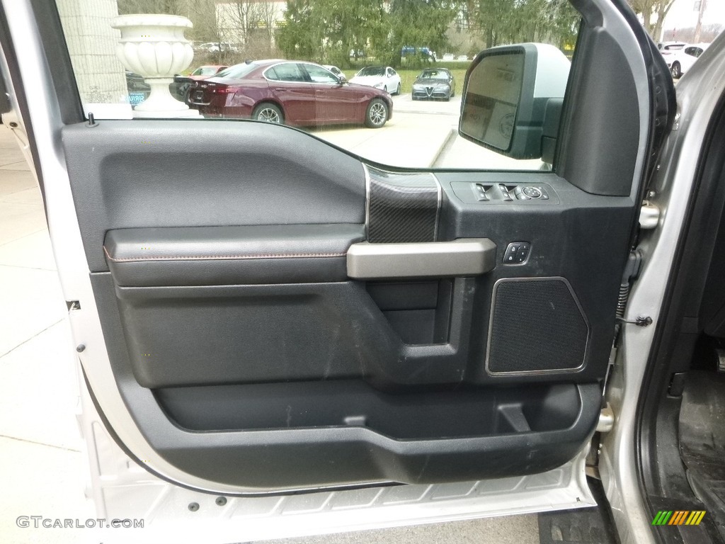 2017 F150 SVT Raptor SuperCrew 4x4 - Ingot Silver / Raptor Black photo #14