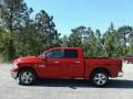 2018 Flame Red Ram 1500 Big Horn Crew Cab  photo #2