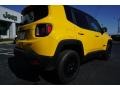 2018 Solar Yellow Jeep Renegade Trailhawk 4x4  photo #14