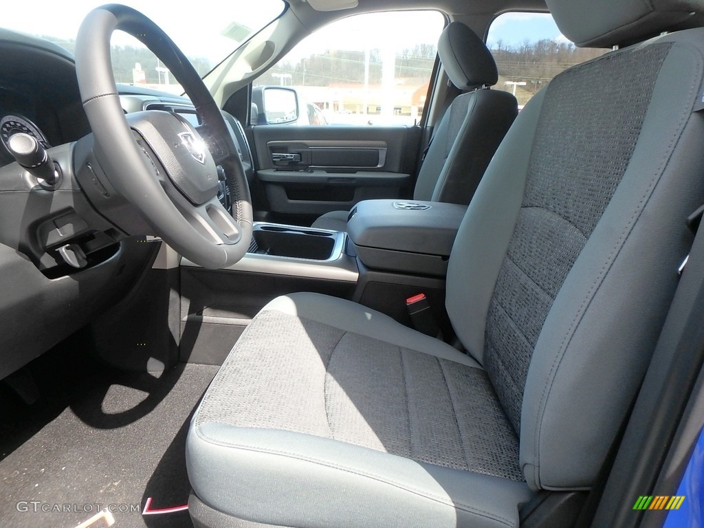 2018 1500 Big Horn Crew Cab 4x4 - Holland Blue / Black/Diesel Gray photo #10