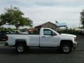 Summit White - Silverado 2500HD Work Truck Regular Cab Photo No. 6