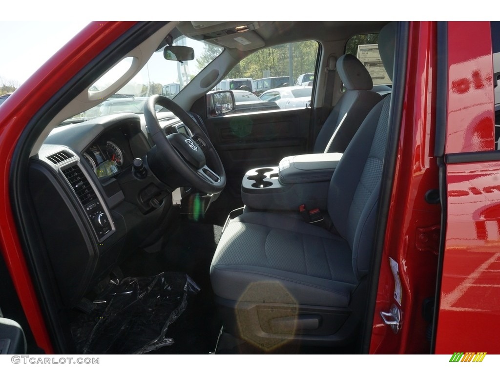 2018 1500 Tradesman Crew Cab - Flame Red / Black/Diesel Gray photo #5