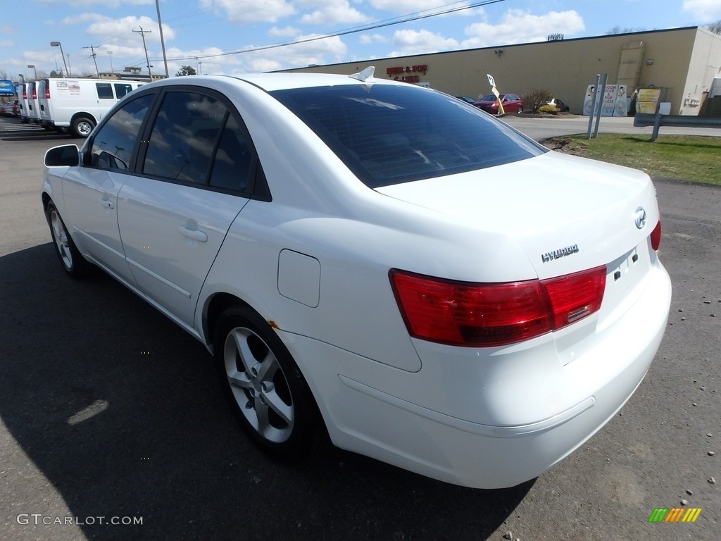 2010 Sonata GLS - Pearl White / Camel photo #2