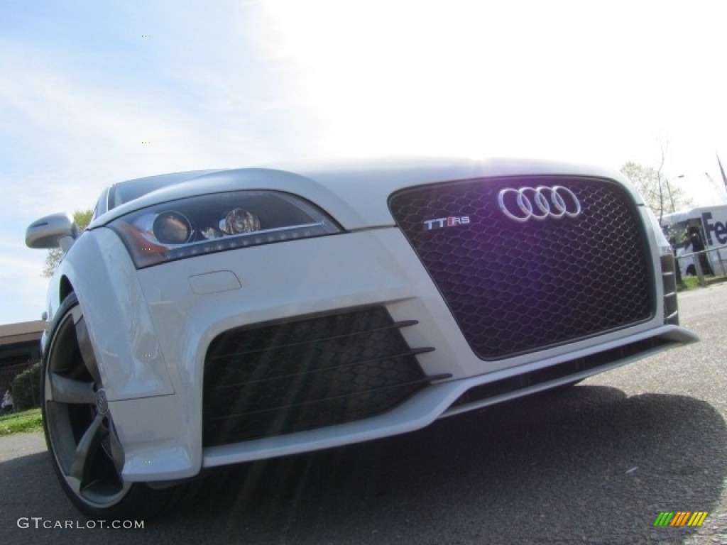 2012 TT RS quattro Coupe - Ibis White / Black photo #1