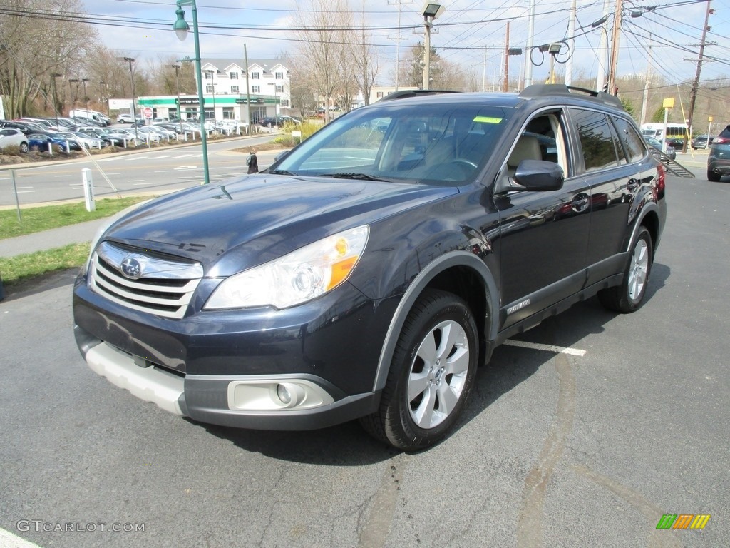 2012 Outback 2.5i Limited - Deep Indigo Pearl / Warm Ivory photo #2