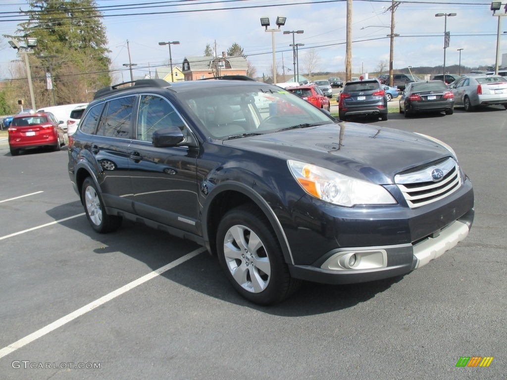 2012 Outback 2.5i Limited - Deep Indigo Pearl / Warm Ivory photo #4