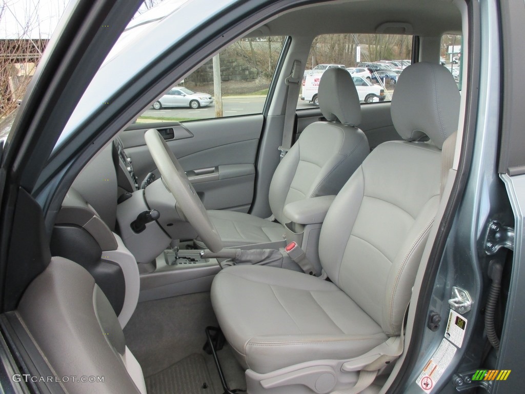 2010 Forester 2.5 X Premium - Sage Green Metallic / Platinum photo #15