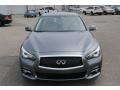 2015 Graphite Shadow Infiniti Q50 3.7  photo #8