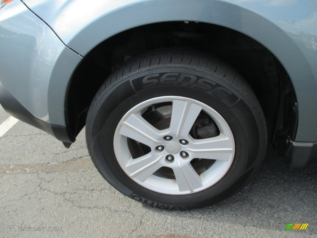 2010 Forester 2.5 X Premium - Sage Green Metallic / Platinum photo #21