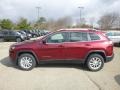 Velvet Red Pearl 2019 Jeep Cherokee Latitude 4x4 Exterior