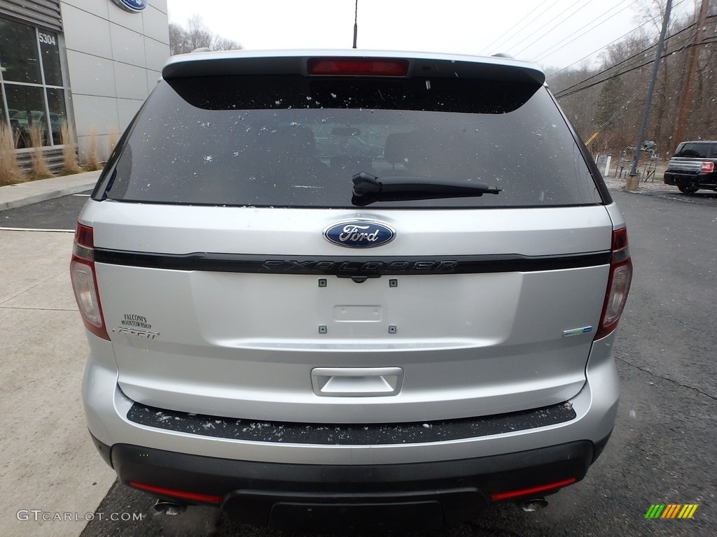 2015 Explorer Sport 4WD - Ingot Silver / Sport Charcoal Black/Sienna photo #3