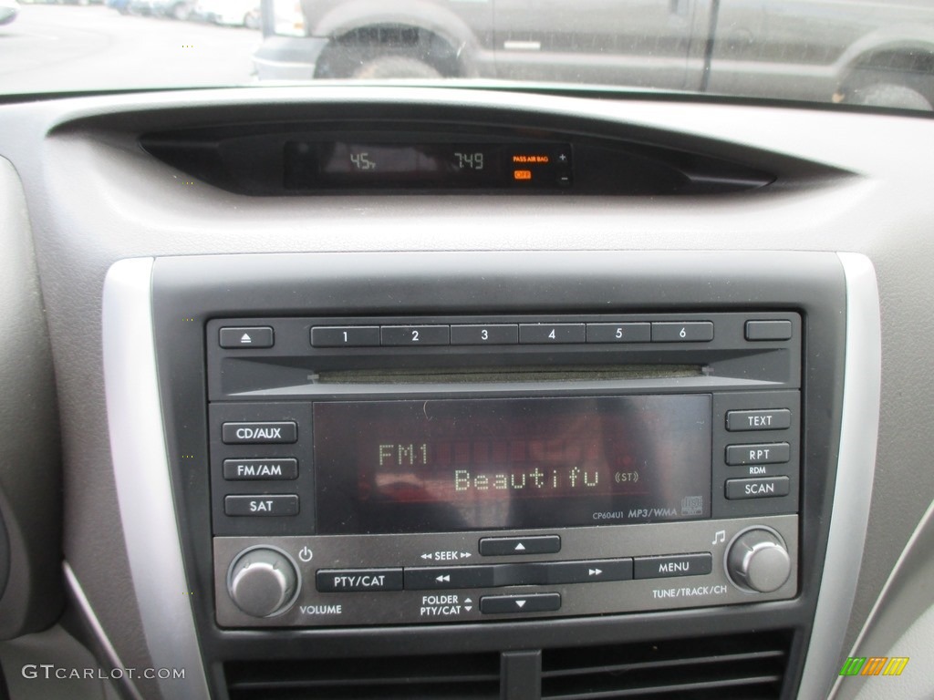 2010 Forester 2.5 X Premium - Sage Green Metallic / Platinum photo #24