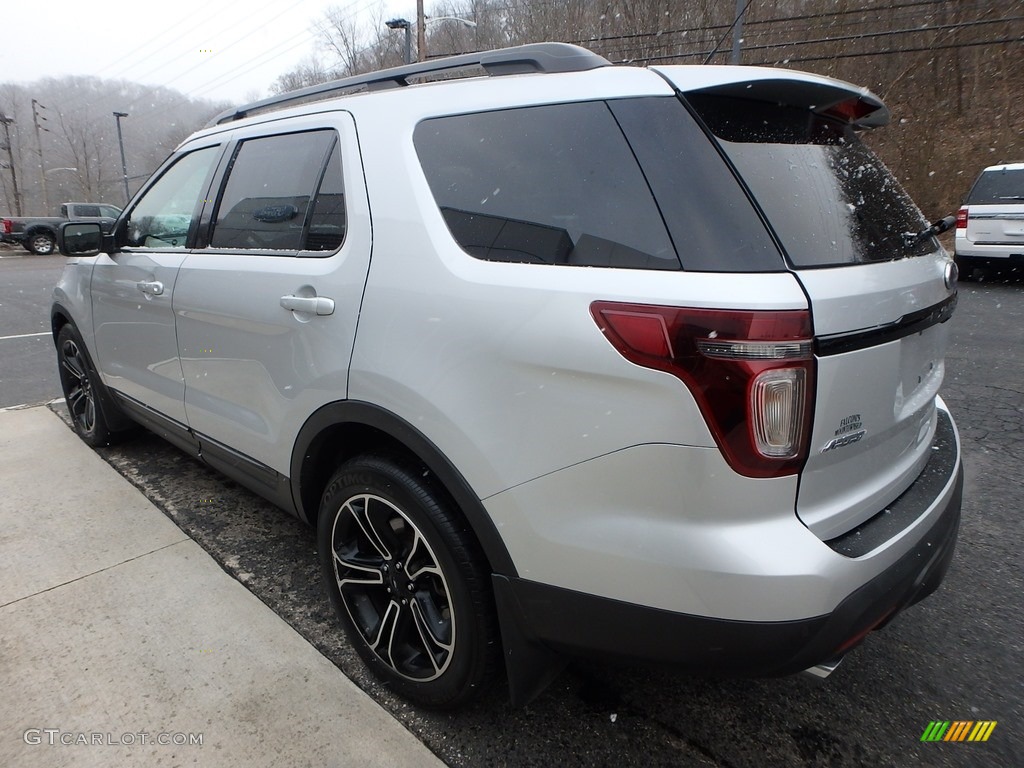 2015 Explorer Sport 4WD - Ingot Silver / Sport Charcoal Black/Sienna photo #5
