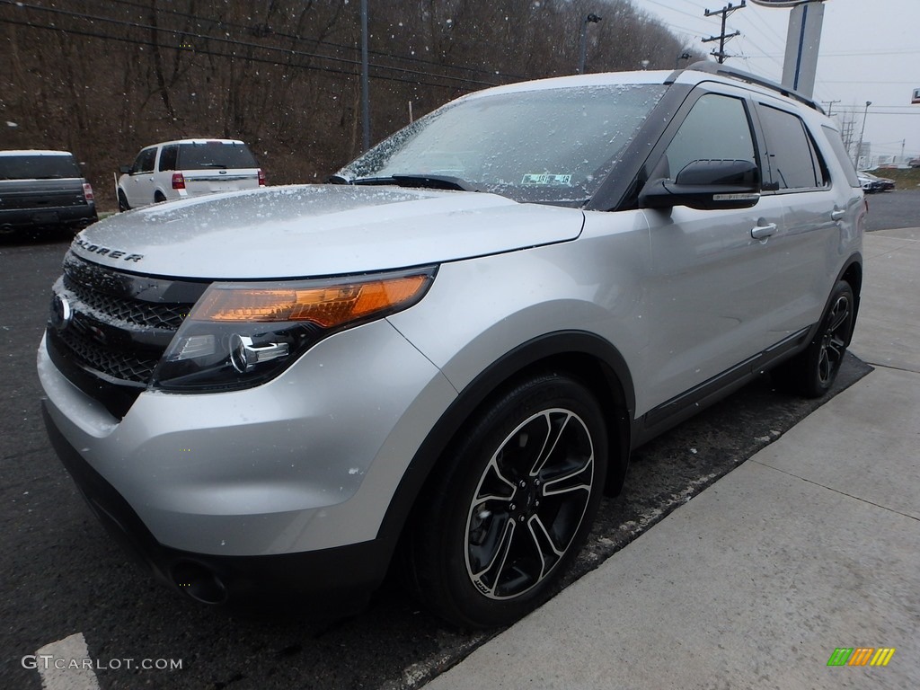 2015 Explorer Sport 4WD - Ingot Silver / Sport Charcoal Black/Sienna photo #7