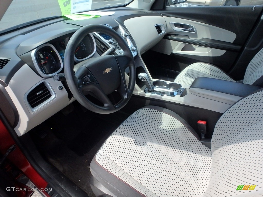 2010 Equinox LS AWD - Cardinal Red Metallic / Jet Black/Light Titanium photo #26