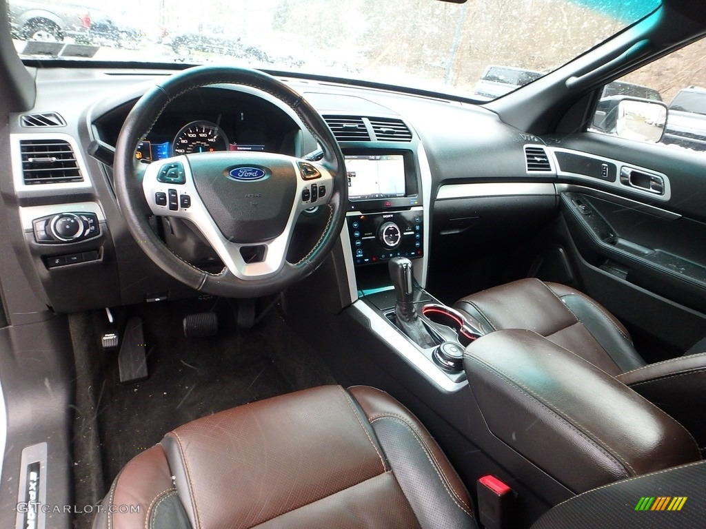 2015 Explorer Sport 4WD - Ingot Silver / Sport Charcoal Black/Sienna photo #18