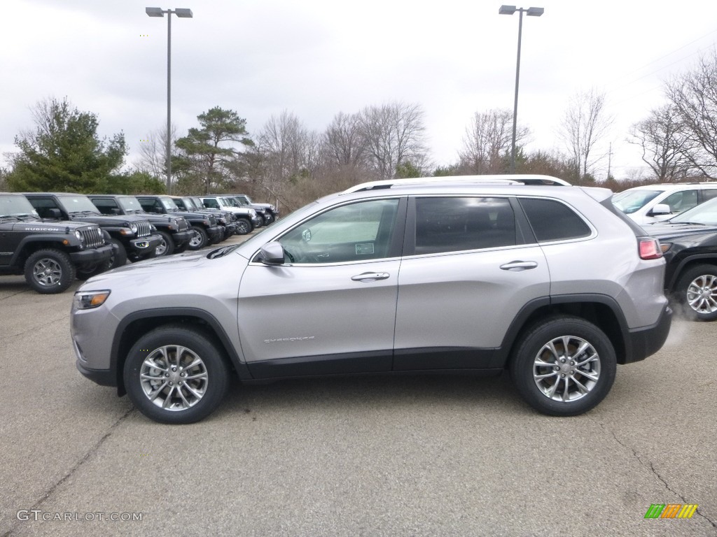 Billet Silver Metallic 2019 Jeep Cherokee Latitude Plus 4x4 Exterior Photo #126453673