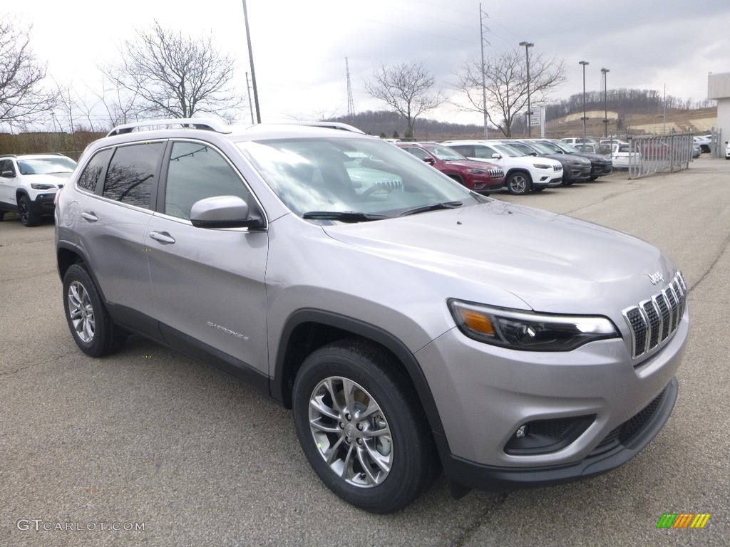 Billet Silver Metallic 2019 Jeep Cherokee Latitude Plus 4x4 Exterior Photo #126453808
