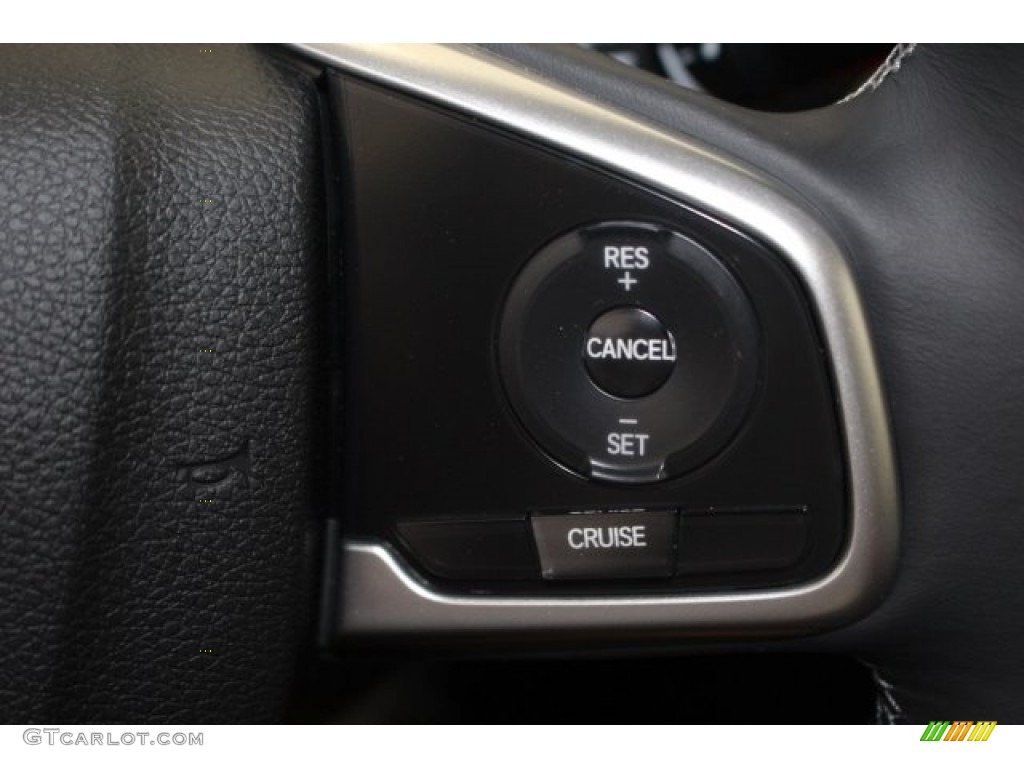 2018 Civic EX-T Sedan - Cosmic Blue Metallic / Gray photo #21