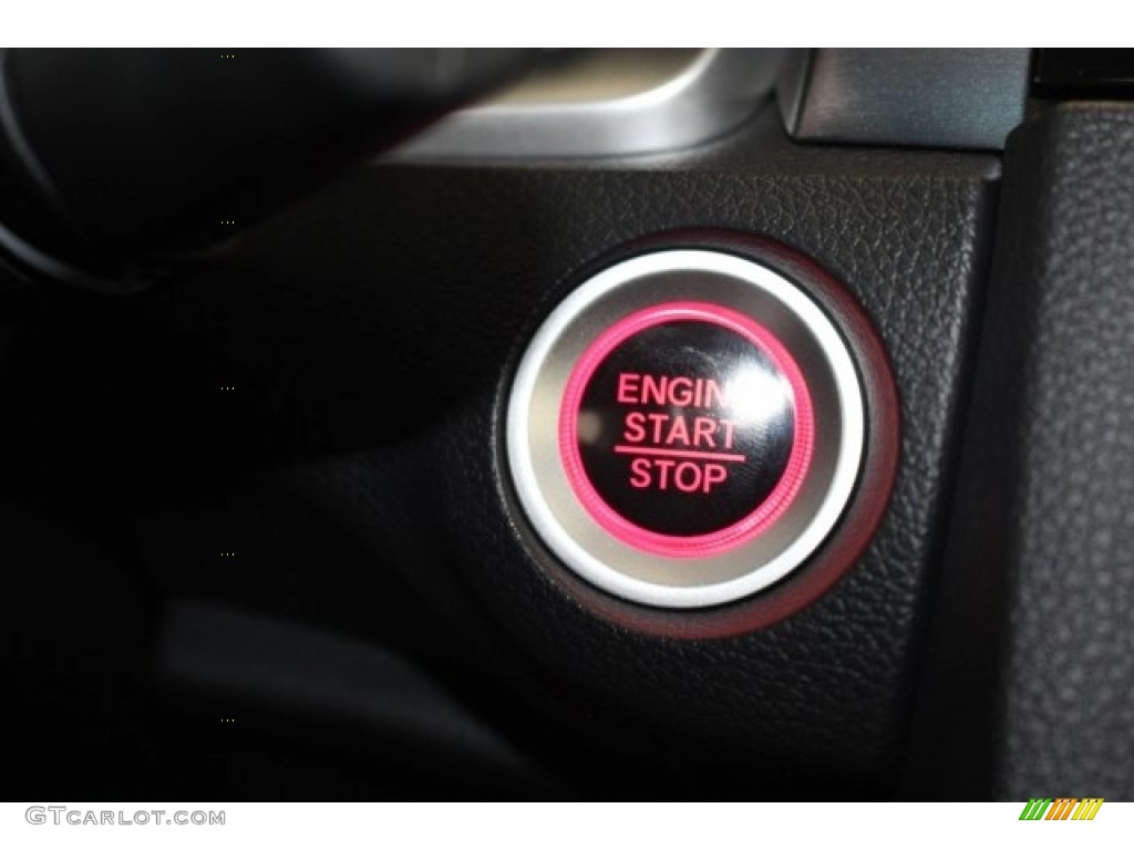 2018 Civic EX-T Sedan - Cosmic Blue Metallic / Gray photo #23