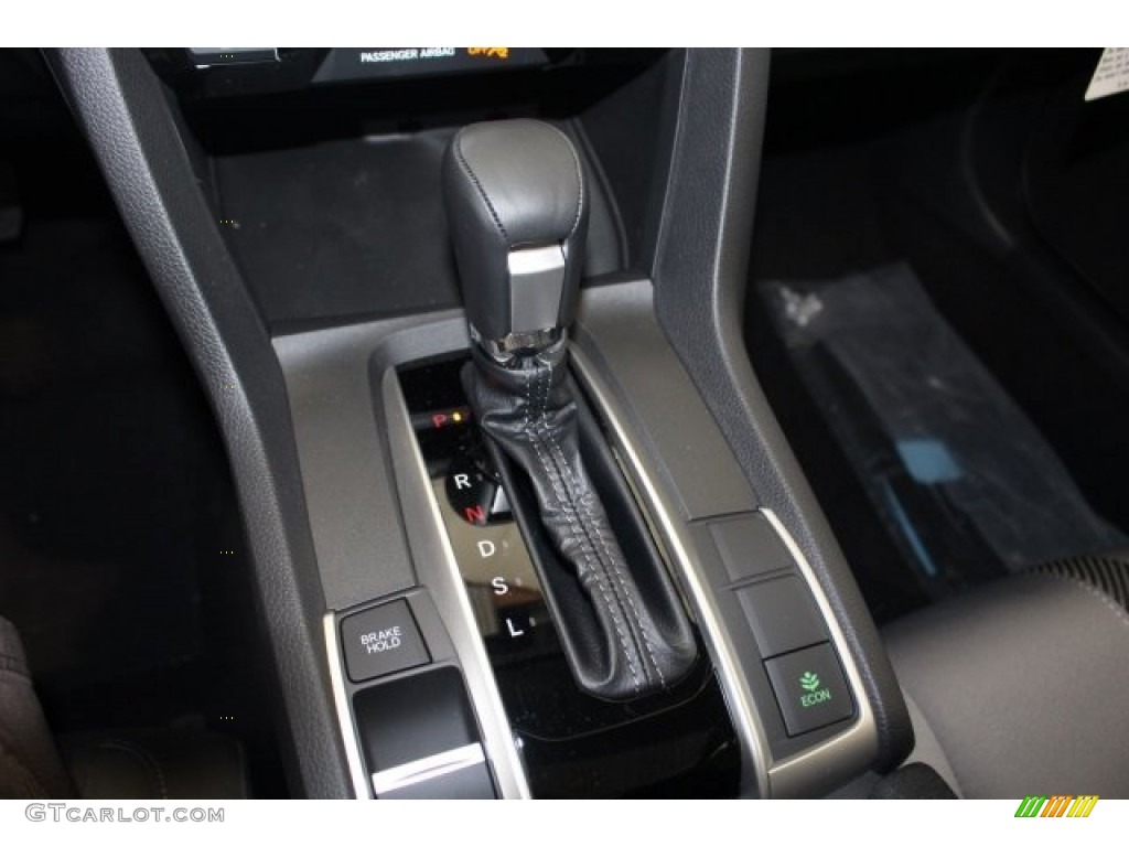 2018 Civic EX-T Sedan - Cosmic Blue Metallic / Gray photo #28