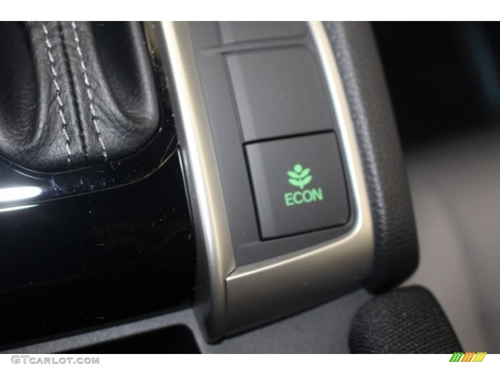 2018 Civic EX-T Sedan - Cosmic Blue Metallic / Gray photo #29