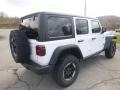 2018 Bright White Jeep Wrangler Unlimited Rubicon 4x4  photo #5