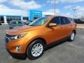 2018 Orange Burst Metallic Chevrolet Equinox LT AWD  photo #1