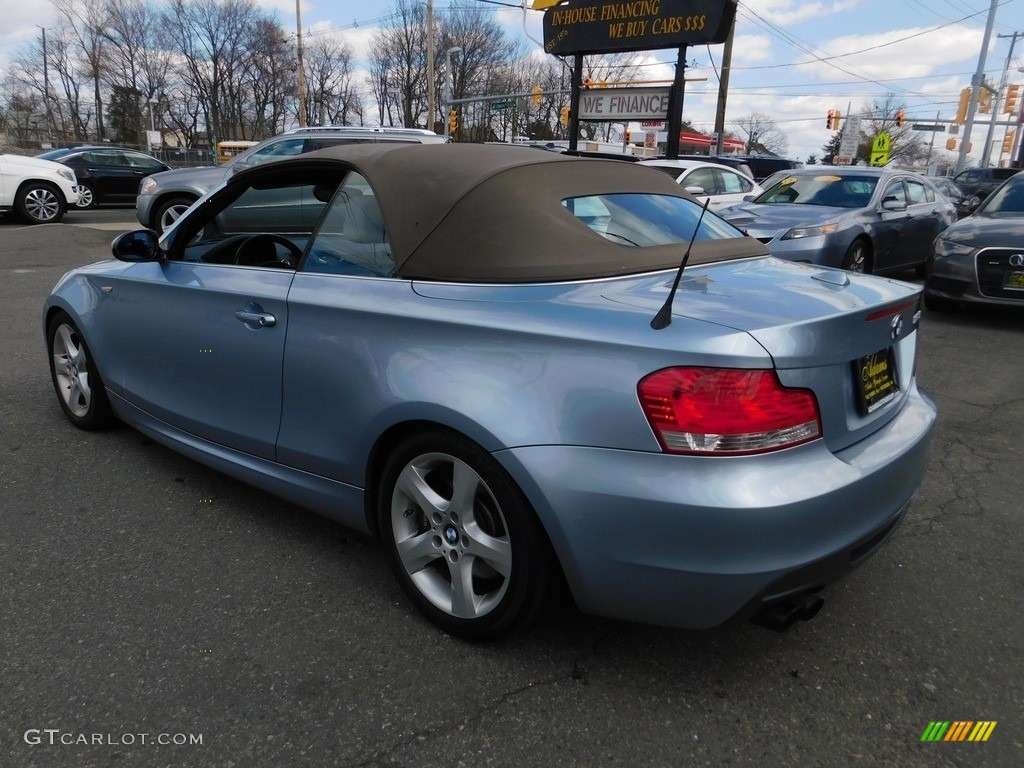 2008 1 Series 135i Convertible - Blue Water Metallic / Grey photo #4