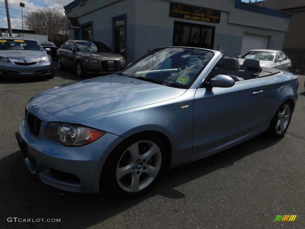 2008 1 Series 135i Convertible - Blue Water Metallic / Grey photo #13