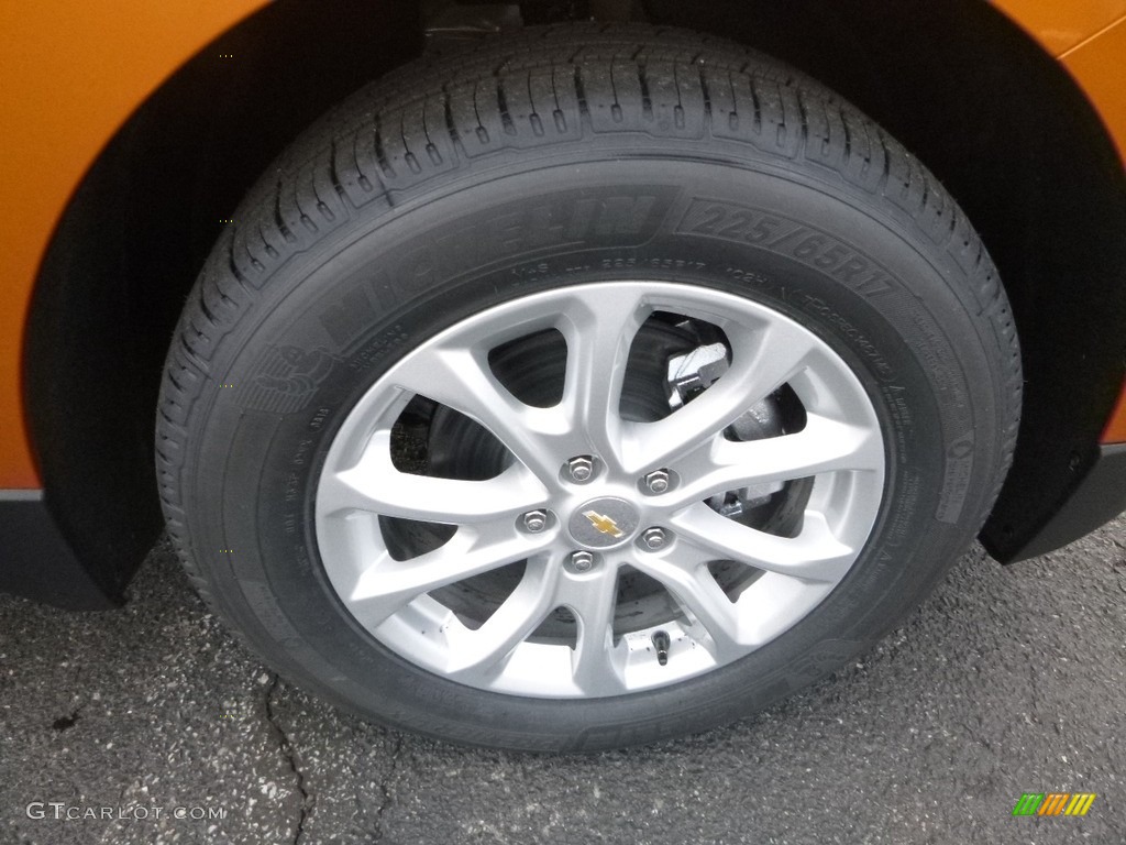 2018 Equinox LS - Orange Burst Metallic / Medium Ash Gray photo #9