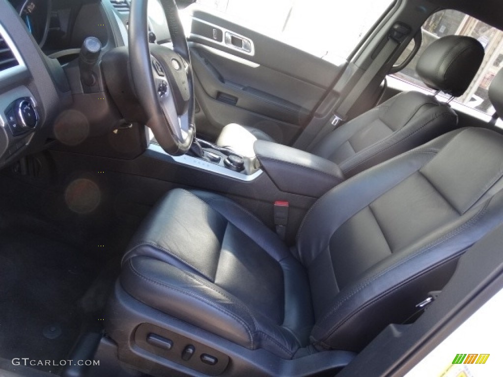 2015 Explorer XLT 4WD - Oxford White / Charcoal Black photo #9