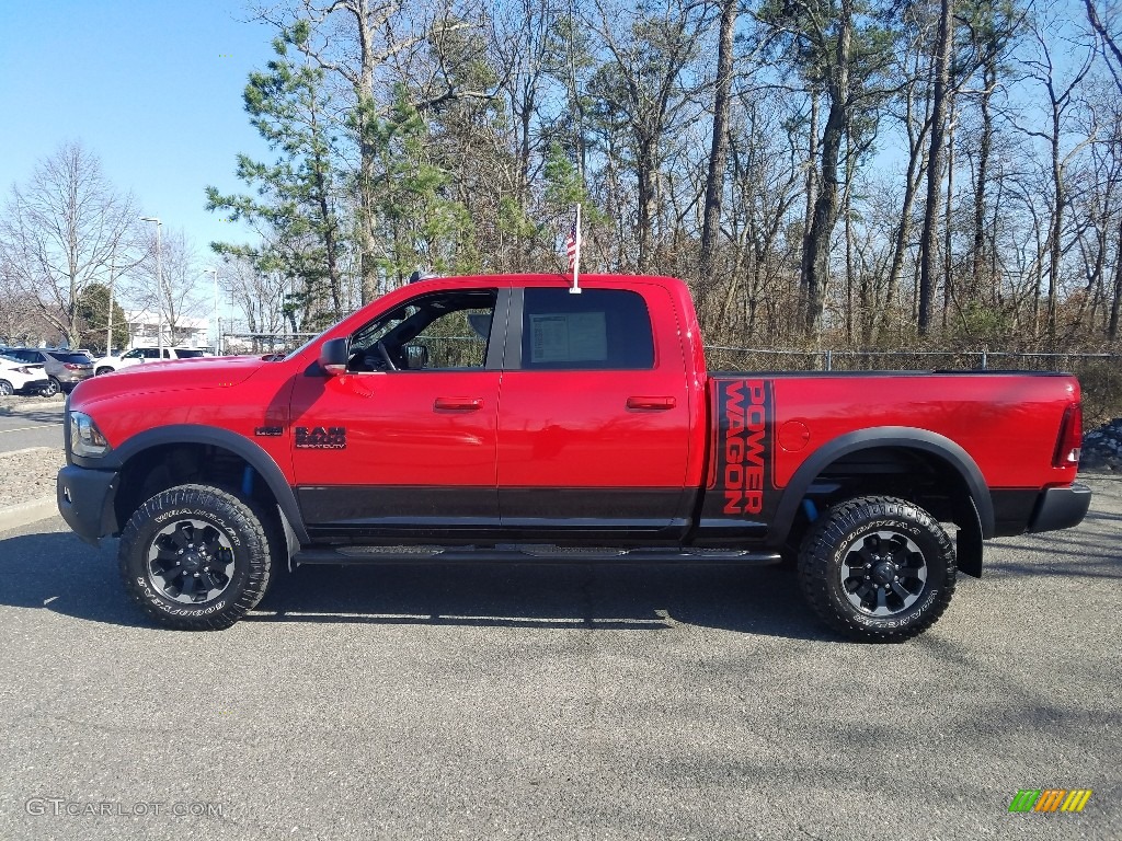 Flame Red 2017 Ram 2500 Power Wagon Crew Cab 4x4 Exterior Photo #126460588