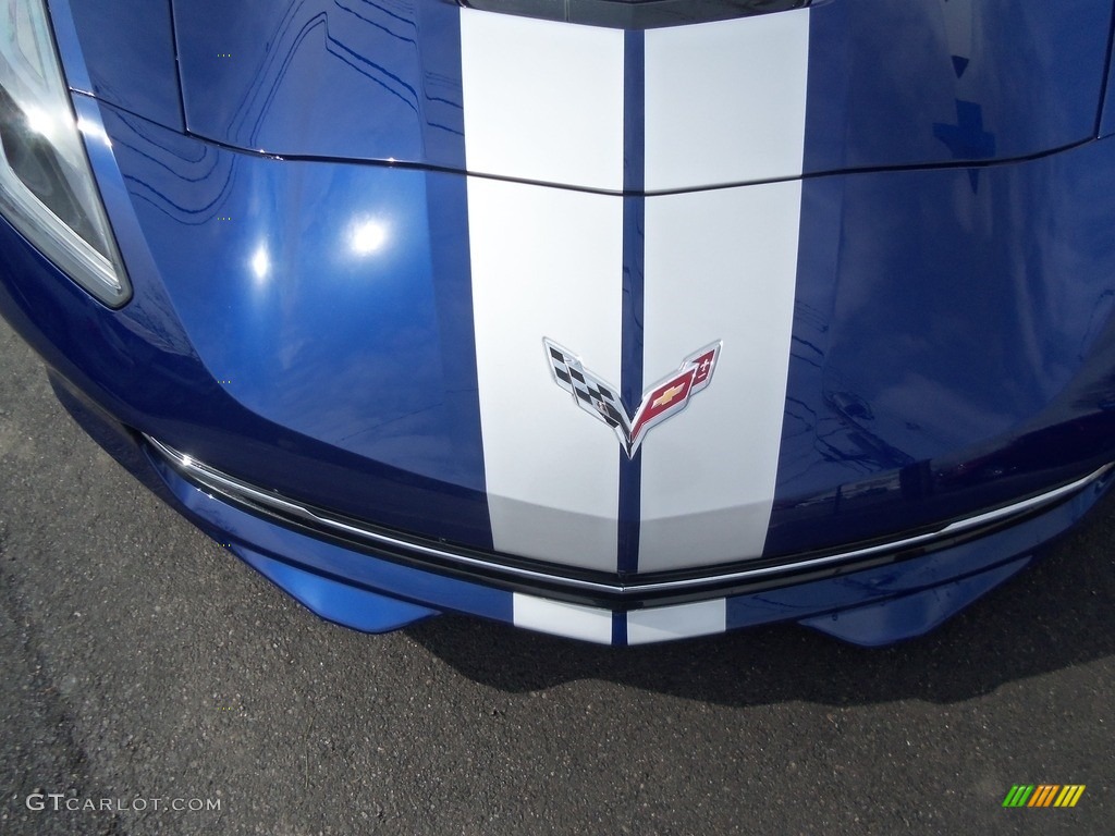 2019 Corvette Stingray Coupe - Admiral Blue Metallic / Gray photo #6